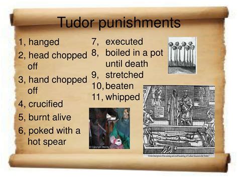 tudor crime and punishment pictures